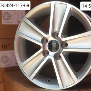 ג’אנט 14 – 5X100 גימור Gunmetal Machined Face