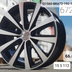 ג'אנט 15 – 5X112 גימור Gunmetal Machined Face