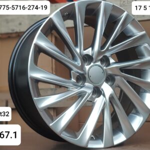 ג’אנט 17 – 5X114.3 גימור Hyper Silver